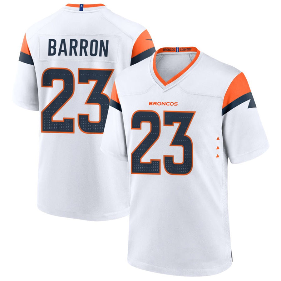 Custom #23 DEN Football Shirt Top