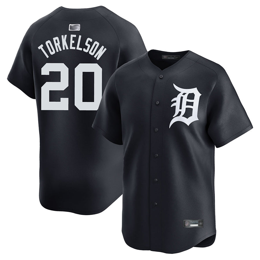 Custom #20 Black DET Baseball Shirt Top