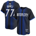 Custom #77 City Connect DET Baseball Shirt Top