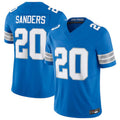 Custom #20 Blue DET Football Shirt Top