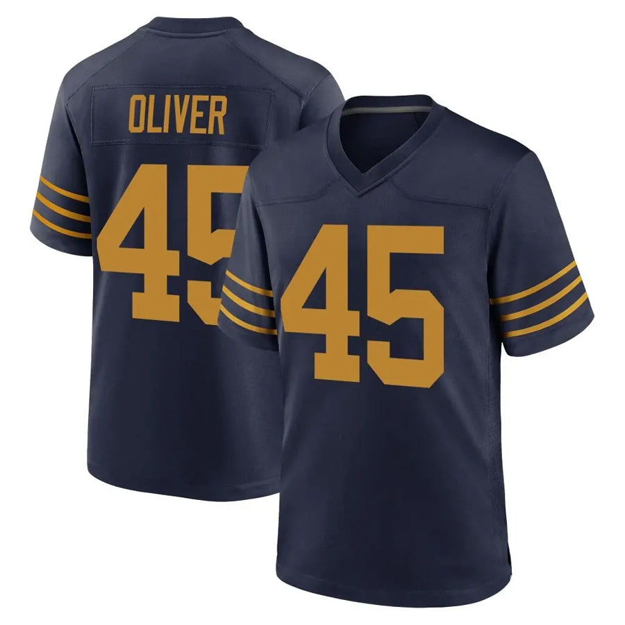 Custom #45 Navy 1923 GB Football Shirt Top