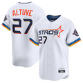 Custom #27 White City Connect HOU Baseball Shirt Top
