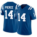 Custom #14 Royal IND Football Shirt Top