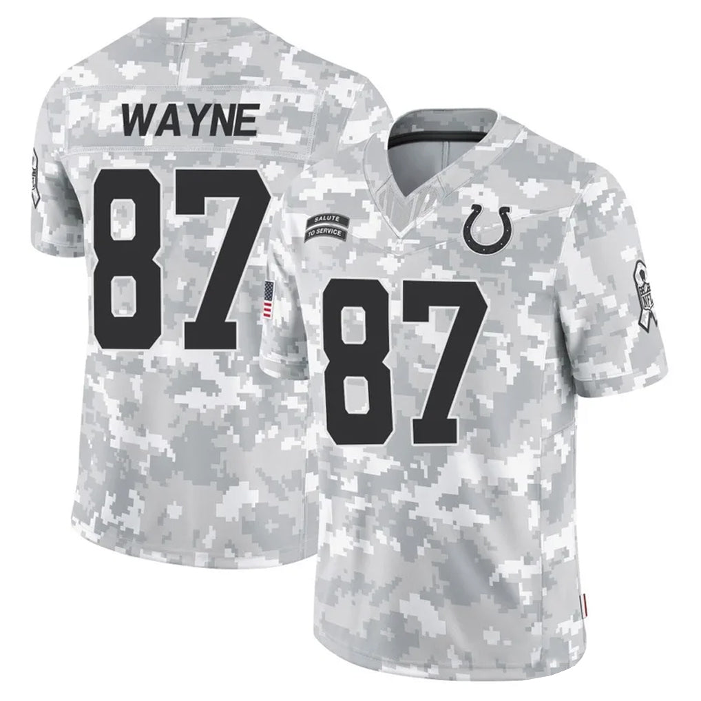 Custom #87 IND Football Shirt Top