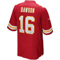 Custom #16 Red KC Football Shirt Top