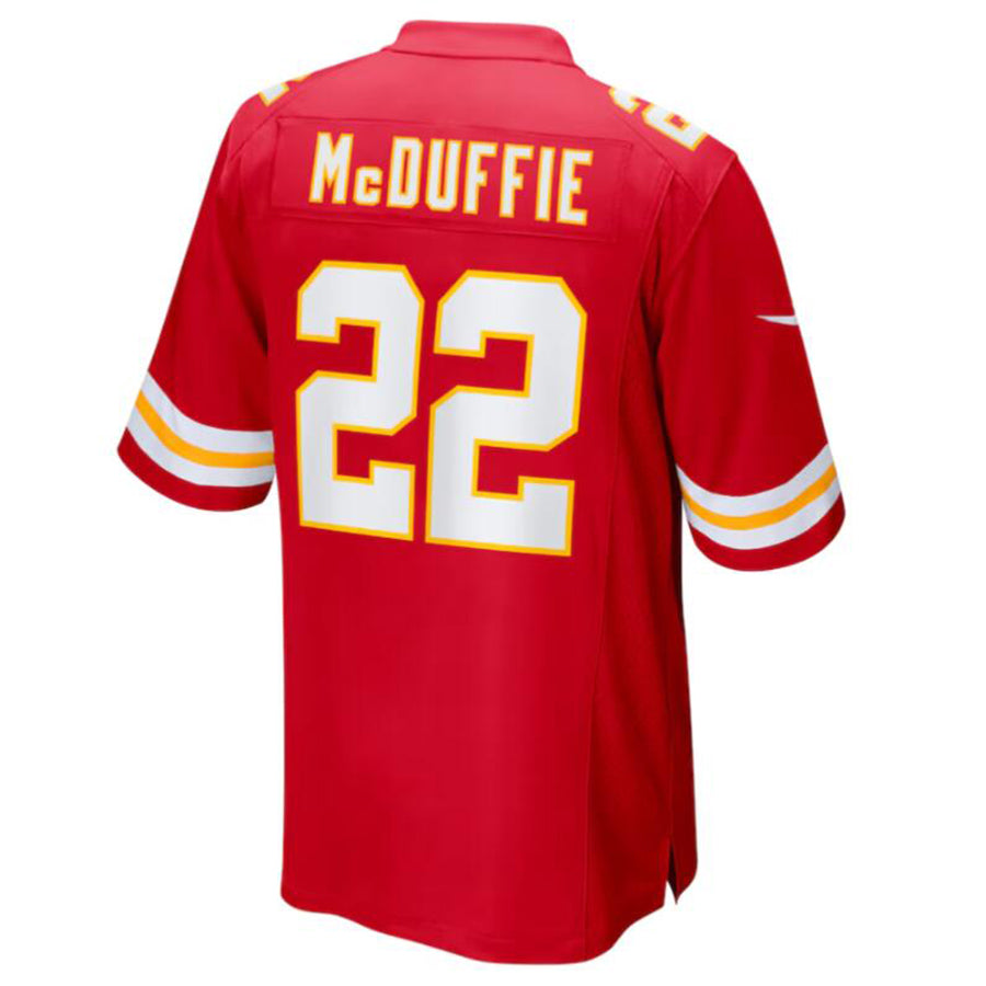 Custom #22 Red KC Football Shirt Top