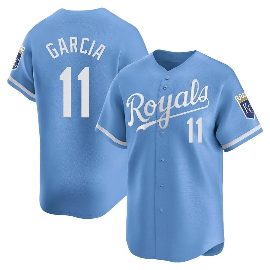 Custom #11 Light Blue KC Baseball Shirt Top