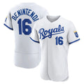 Custom #16 White KC Baseball Shirt Top