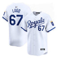 Custom #67 White KC Baseball Shirt Top