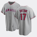 Custom #17 Gray LAA Baseball Shirt Top