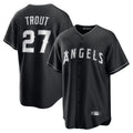 Custom #27 Black LAA Baseball Shirt Top