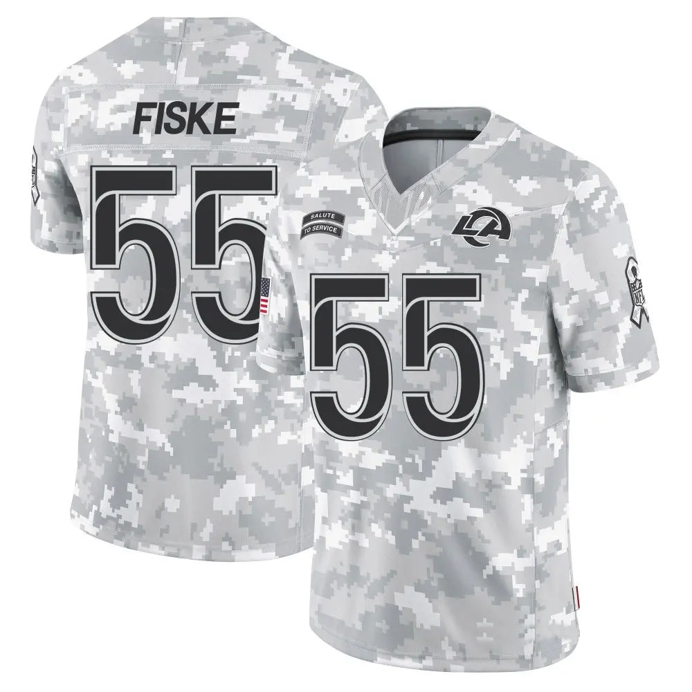 Custom #55 LAR Football Shirt Top