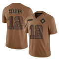 Custom #12 Brown LV Football Shirt Top