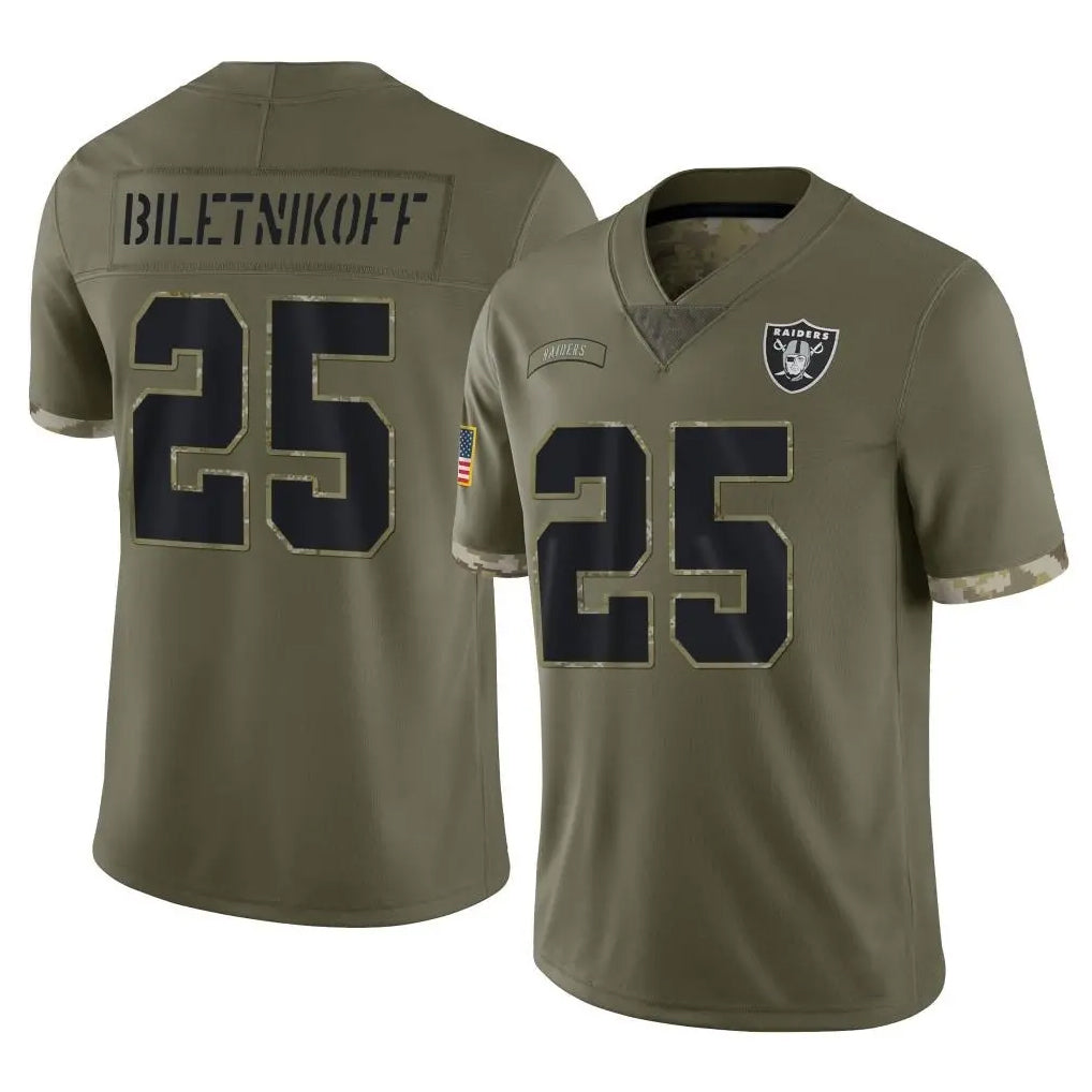Custom #25 Olive LV Football Shirt Top