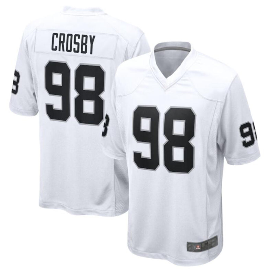 Custom #98 White LV Football Shirt Top