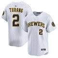 Custom #2 White MIL Baseball Shirt Top