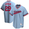 Custom #29 Light Blue MIN Baseball Shirt Top