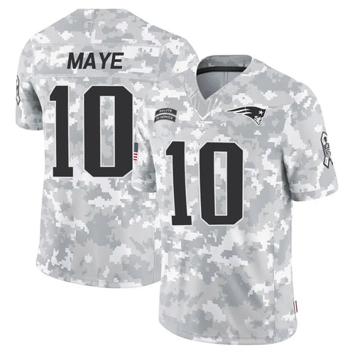 Custom #10 NE Football Shirt Top