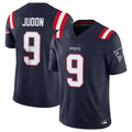 Custom #9 Navy NE Football Shirt Top