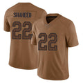 Custom #22 Brown NO Football Shirt Top