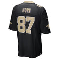 Custom #87 Black NO Football Shirt Top