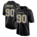 Custom #90 Carbon Black NO Football Shirt Top