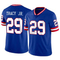 Custom #29 Royal NYG Football Shirt Top