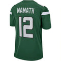 Custom #12 Green NYJ Football Shirt Top