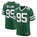 Custom #95 Green NYJ Football Shirt Top