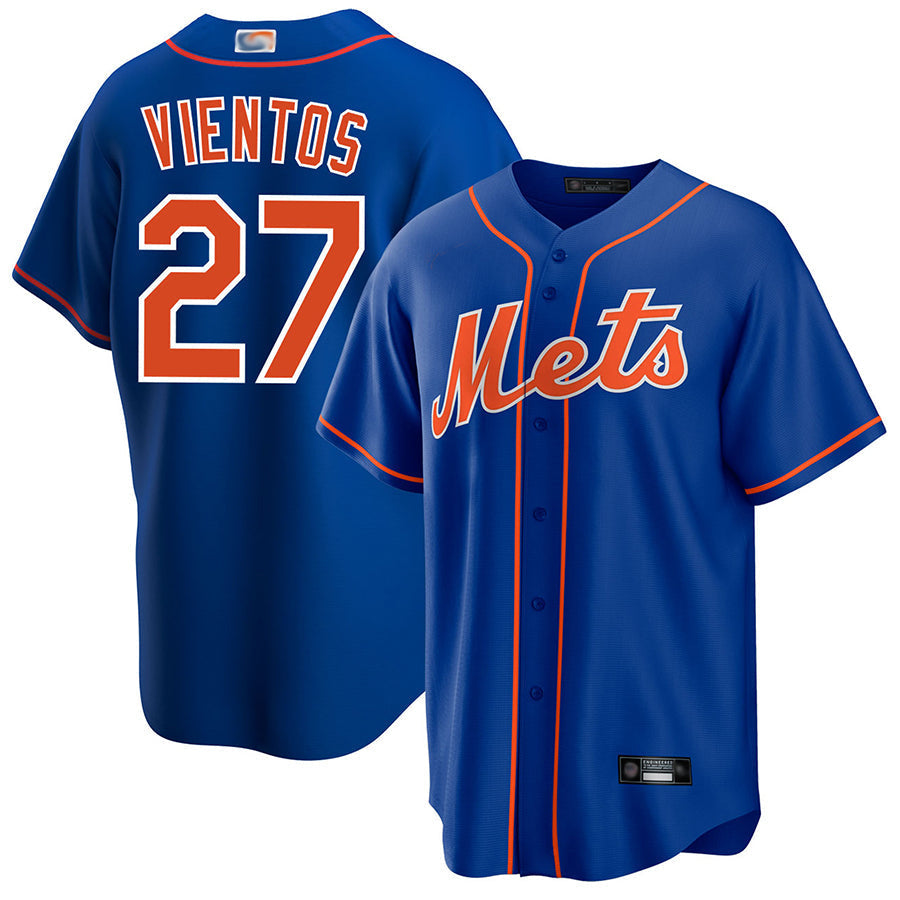 Custom #27 Royal NYM Baseball Shirt Top