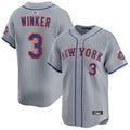 Custom #3 NYM Baseball Shirt Top
