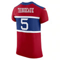 Custom #5 Red NYG Football Shirt Top