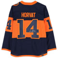 Custom #14 NYI Hockey Shirt Top