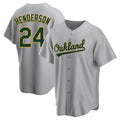 Custom #24 Grey OAK Baseball Shirt Top