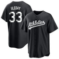 Custom #33 Black OAK Baseball Shirt Top
