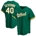 Custom #40 Green OAK Baseball Shirt Top