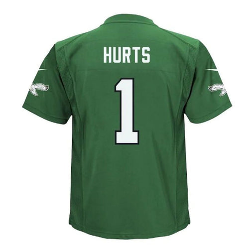 Custom #1 Green PHI Football Shirt Top