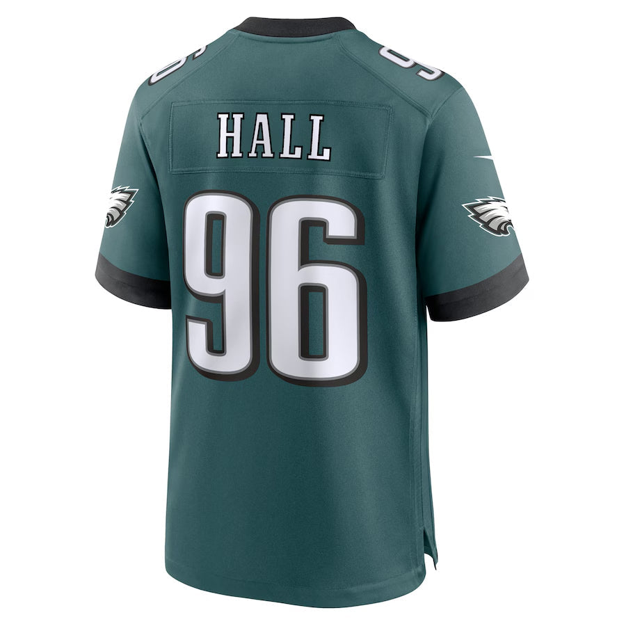 Custom #96 Midnight Green PHI Football Shirt Top
