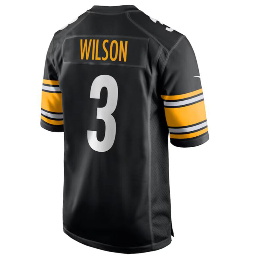 Custom #3 Black PIT Football Shirt Top