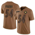 P.Steelers #54 Zach Frazier Player Brown Salute To Service Limited Football Jerseys