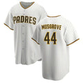 S.Diego Padres #44 Joe Musgrove Player White Replica Game Baseball Jerseys