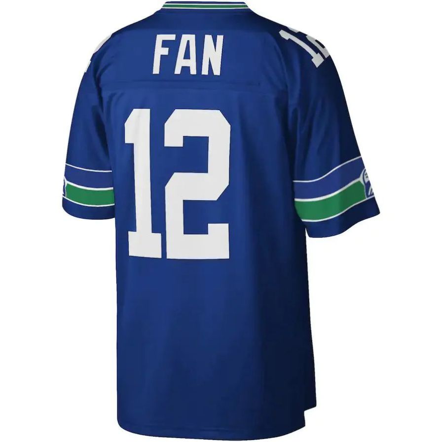 Custom #12 Royal SEA Football Shirt Top