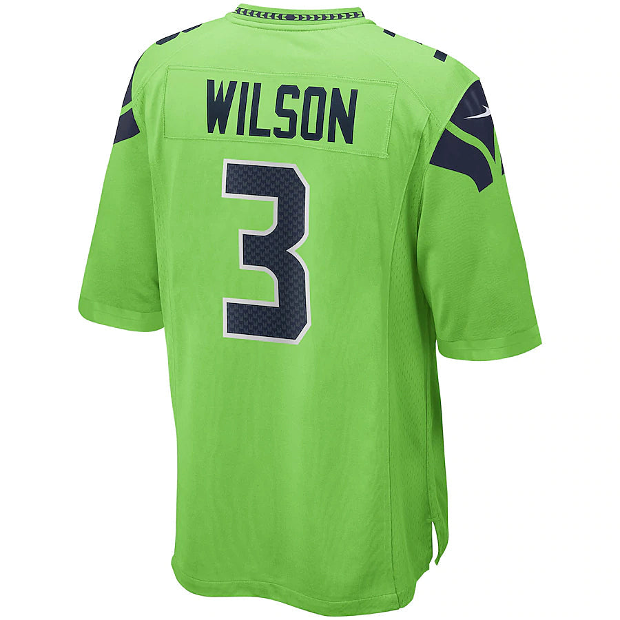 S.Seahawks #3 Nick Emmanwori Player Green Game Football Jerseys