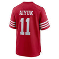 Custom #11 Scarlet SF Football Shirt Top