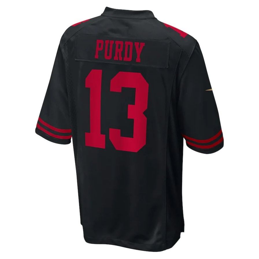 Custom #13 Black SF Football Shirt Top
