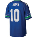 Custom #10 Royal SEA Football Shirt Top