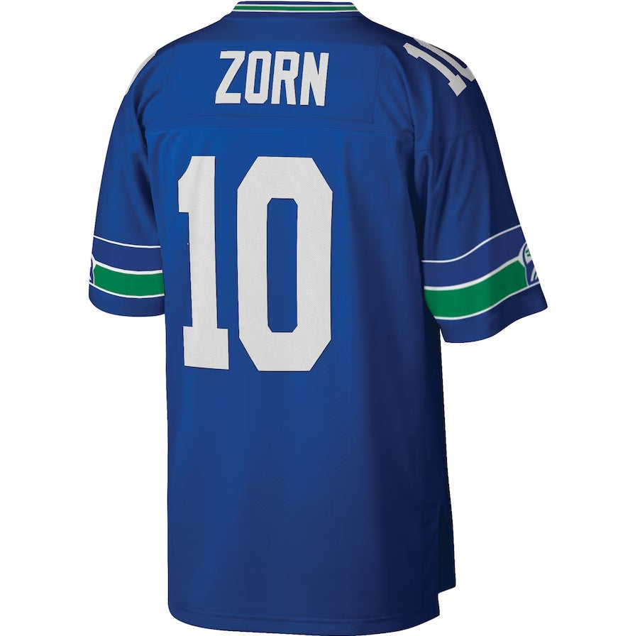Custom #10 Royal SEA Football Shirt Top