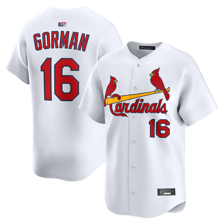 Custom #16 White STL Baseball Shirt Top
