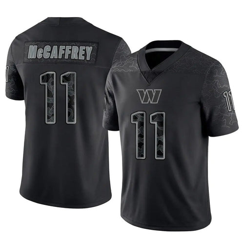 Custom #11 Black WAS Football Shirt Top