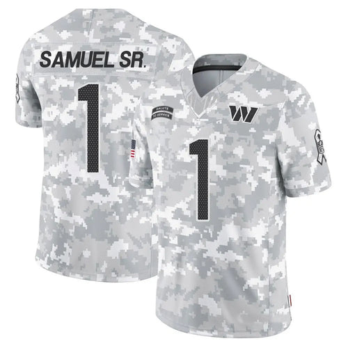 Custom #1 WAS Football Shirt Top
